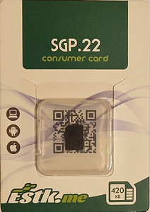 ESTK.ME eSIM adapter card
