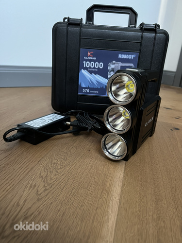 KLARUS RS80GT taskulamp (10,000 luumeniga)