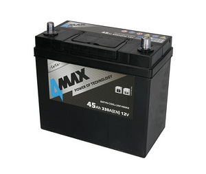UUS Auto Aku 4MAX 45ah, 330a, 12V (1 foto / 3)