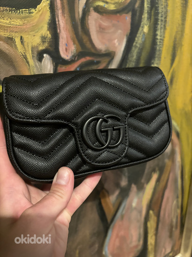 Качественная реплика кожаной сумки Gucci
