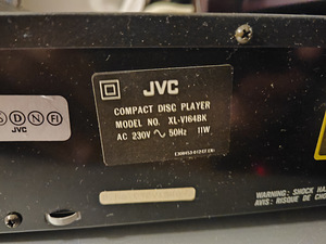 JVC CD XL-V164 (7 фото из 7)