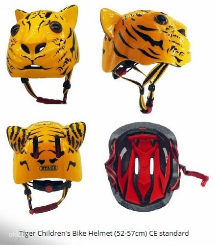Детский шлем - Тигр (фото #2)