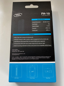 DeepCool FH-10 Arvuti jahutikaablite adapter 10 porti (2 foto / 3)