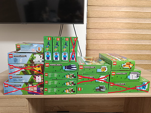 Набор Lego Minecraft (16 шт.) (3 фото из 3)