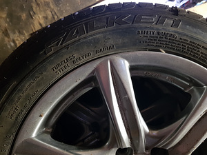 Диски Свфт 15" 5х100 + резина 195/60R15 Субару (3 фото из 5)