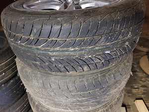 Диски Свфт 15" 5х100 + резина 195/60R15 Субару (4 фото из 5)