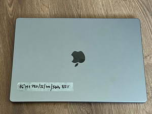 16" Apple Macbook Pro, M1 Pro, 32GB, 1TB (2 foto / 3)
