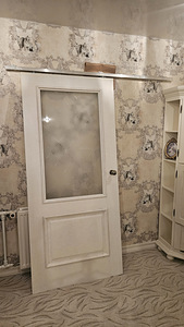 Liuguks rööbastel 200×90, lükanduks rööbastel (5 foto / 8)