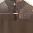 Чёрное платье с жемчугом,р.XS-S (фото #2)