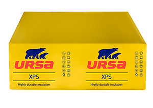 Ursa, изоляционные плиты XPS 100м2