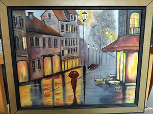 Maalimine akrüülvärvidega raamis (3 foto / 3)