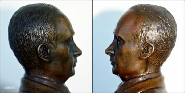 Бронзовая скульптура президента России В. Путина работы Мило (Португалия) (фото #7)