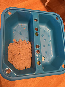 Laud vee ja liivaga mängudeks Montessori meetodil (5 foto / 5)