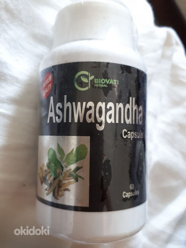 Ashwagandha tablettid 500 mg 60 tk (foto #1)