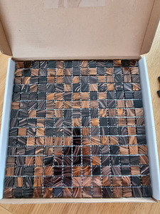 KLAASMOSAIIK 32,7X32,7CM MOCCA (1 foto / 3)