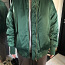 Soe Bomber jakk, ilus roheline, korralik M-L suurusele (foto #1)