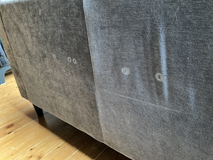Supermugav tumehall 2-inimese diivan / Super comfortable dar (6 foto / 6)