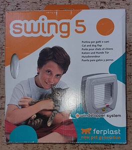 Ferplast Swing 5 Дверной проем для кошек и маленьких собак 25.3x22.5x9