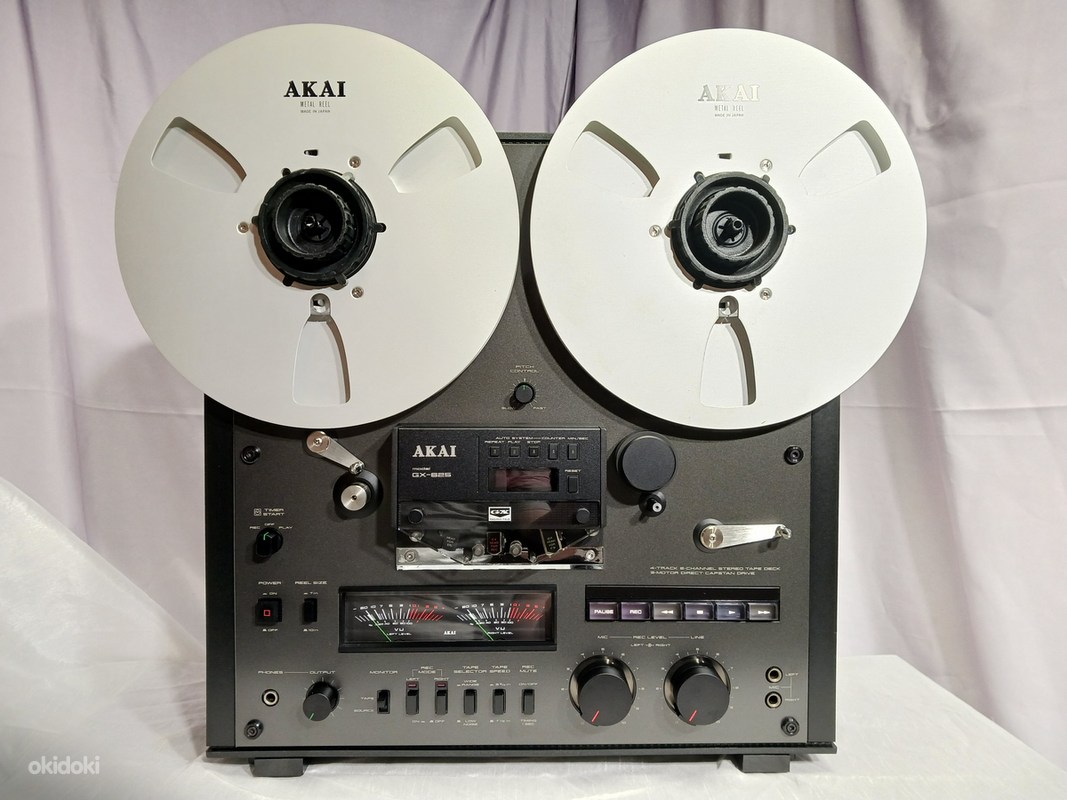 Akai GX-625 Reel to Reel Tape Recorder Demonstration 