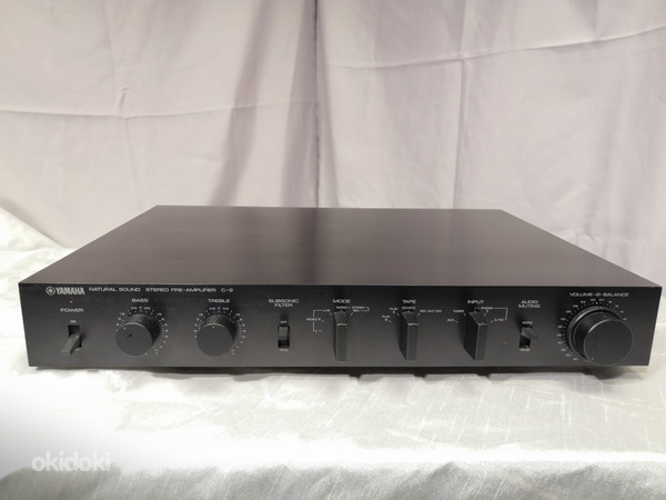 Sharp-Optonica SO-1800/ Yamaha C-2/ Yamaha C-4 Pre-amplifier (фото #4)