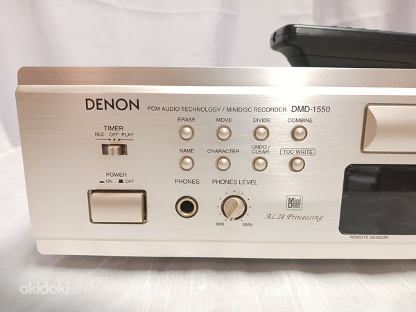 Denon DMD-1550 минидисковый проигрыватель (фото #2)
