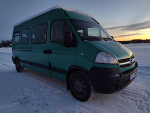 Opel Movano 2.5 16 istekohta, webasto (2 foto / 10)