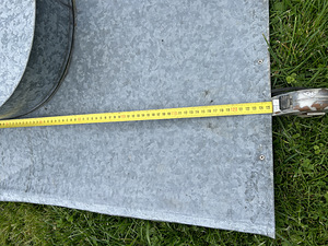 Plekist katuseluuk / plekkkatuse luuk 125cm x 75cm (5 foto / 5)