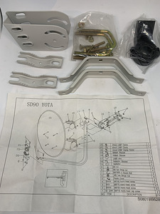 SD90 Yota parabooli / satteliit antenni kinnitus komplekt (1 foto / 1)