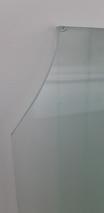 Siidmatt klaasid 3tk, möödud 58,5x182,5cm (2 foto / 4)