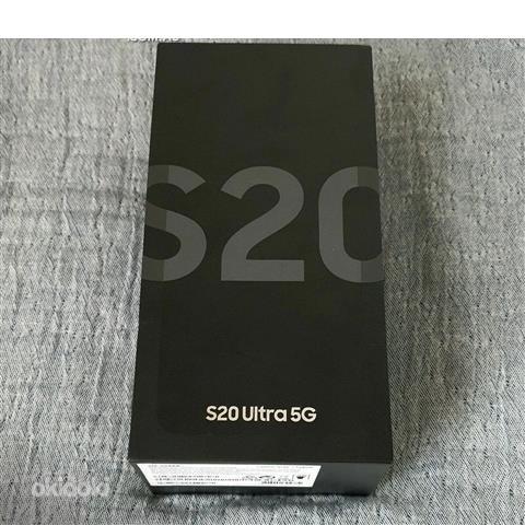 Samsung Galaxy S20 Ultra 5G Cosmic Gray, uus (foto #1)