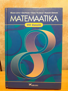 Matemaatika õpik 8 klassile (1 foto / 4)