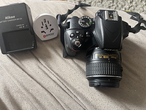 Nikon D3300 + statiiv + 3 objektiivi + kott (4 foto / 7)