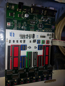 ATMEL STK500 AVR программатор (3 фото из 5)