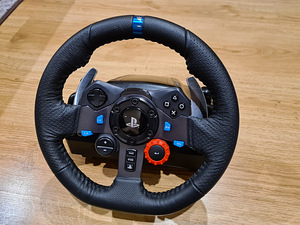 Logitech G29 (rool+pedaalid+käigukang) paku hind (4 foto / 7)