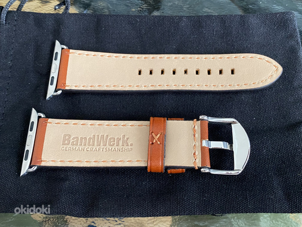Apple Watch | Bandwerk | Классический кожаный ремешок (фото #4)