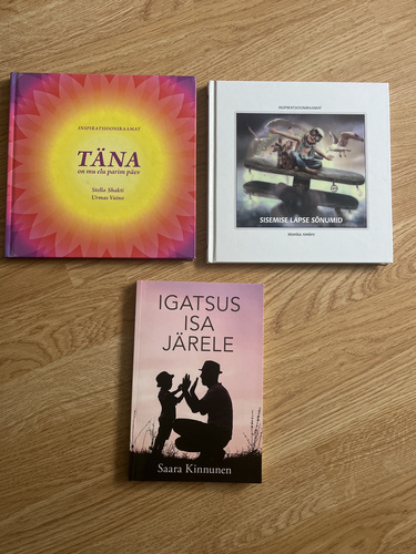 Eneseabiraamatud – sisemine kasv, 3 tk