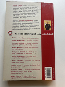 Raamat Avastage endas geenius (2 foto / 2)