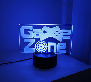 Gamer-teemaline led lamp (1 foto / 6)