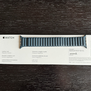 Apple watch originaal magnetitega nahkrihm 44mm M/L (1 foto / 5)