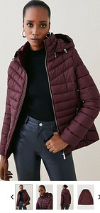 Karen Millen Lightweight Short Puffer Packable Jacket (1 foto / 3)