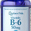 Vitamin B-6 50mg 100tk, Puritans Pride (Ameerika) (foto #1)