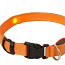 Ошейник со светодиодами для собак m до 51см оранжевый (фото #1)