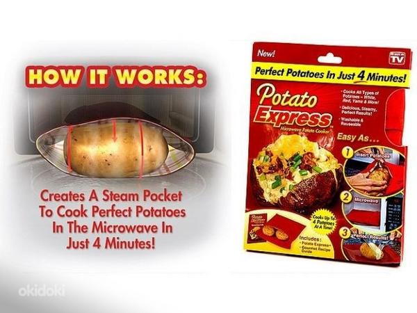 Мешочек для приготовления картофеля в микроволновой печи Pot (фото #2)