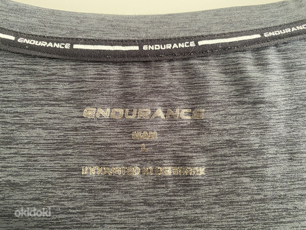 Мужская тренировочная рубашка Endurance Mell темно-серого цв (фото #8)