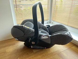 Cybex Cloud Q Platinum 0-13kg turvahäll + isofix alus (7 foto / 8)