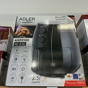 UUS! Kuumaõhufritüür Adler 2.5L (1 foto / 6)