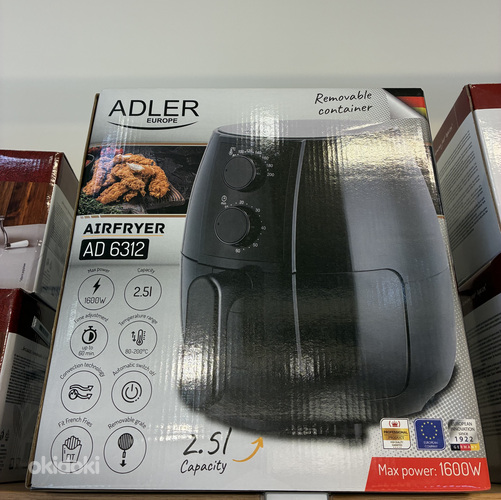 UUS! Kuumaõhufritüür Adler 2.5L