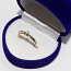 Золотое кольцо с бриллиантом, 585 пробы, вес 1.55 г (фото #2)