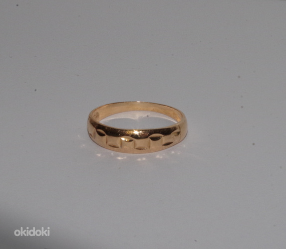 Золотое кольцо 585 пробы 1.75 г (фото #2)