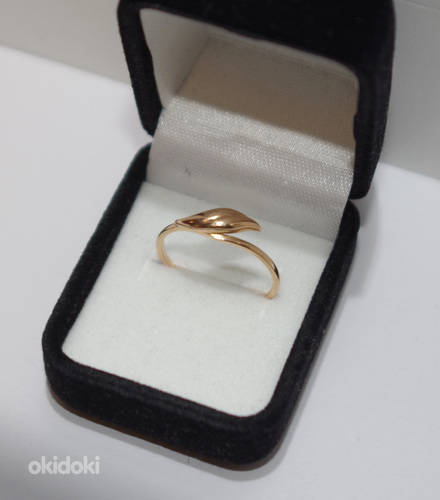 Золотое кольцо, 585 пробы, вес 1.48 g (фото #2)